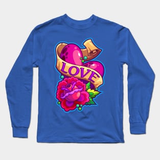 Love Tattoo Long Sleeve T-Shirt